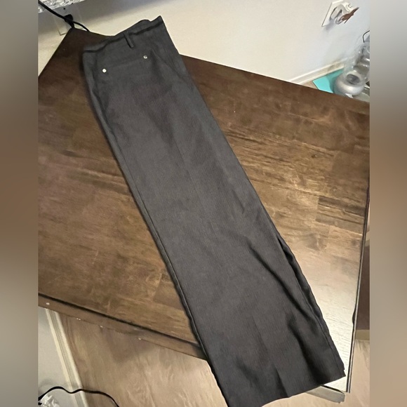 Black hatchmark trousers - Picture 4 of 8